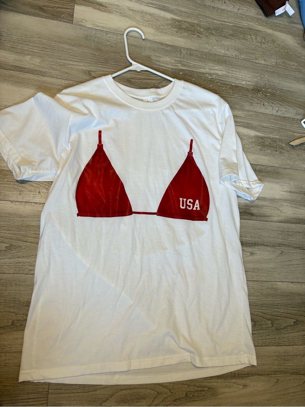 usa bikini tshirt